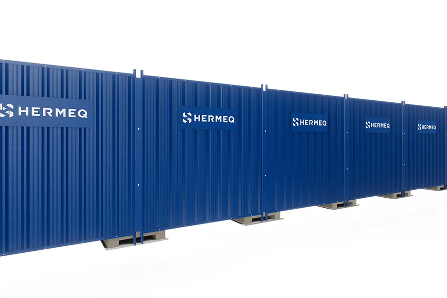 Steel Site Hoarding