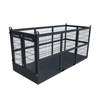 Wheelie Bin Crane Cage