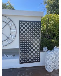 Laser Cut Steel Decorative Screen Panels for Outdoor Garden