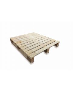 Wooden Timber Pallet 1200mm x 1000mm available from SafeFence. Heavy duty timber pallets allow efficient handling and storage in an array of heavy-duty