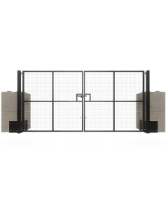 On-Ground Duo Plate Mesh Heavy Duty Vehicle Gate (OG1)