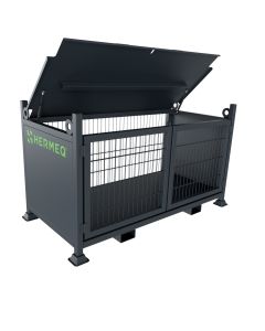 Forklift & Crane Lifting Crate