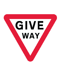 Give Way Road Sign