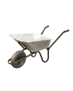 Walsall Wheelbarrow - Pneumatic Steel - 120 Litre - British Made