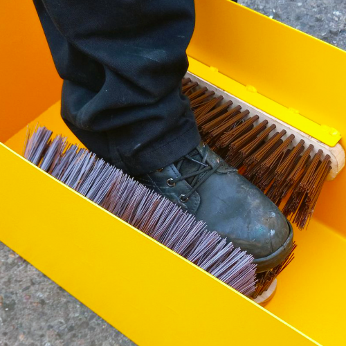 Dry / Wet Shoe Sole Cleaning machine
