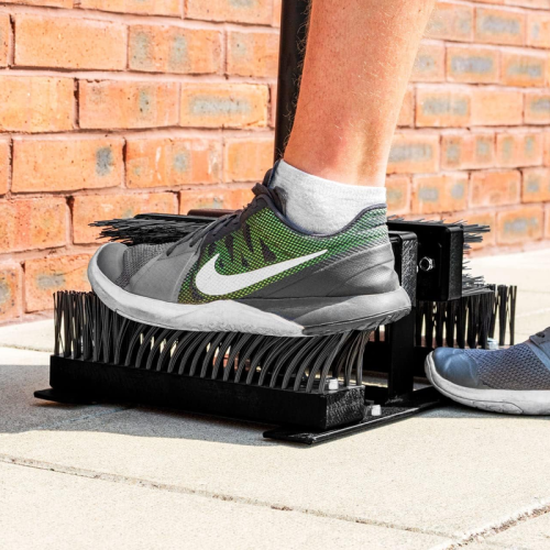 Boot scraper with brushes deals
