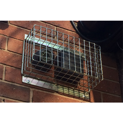 Ireland Made Wire Mesh Outdoor Light Guard Made to Measure