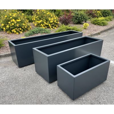Powder Coated Rectangular Planter