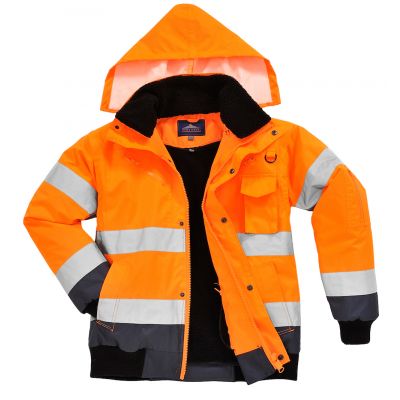Portwest 3 in 1 Hi Vis Bomber Jacket