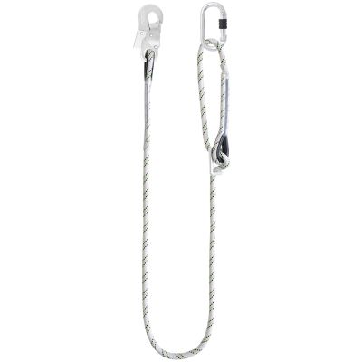 Adjustable Work Positioning Kernmantle Rope Lanyard - 2m