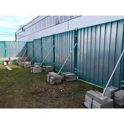 Wates Ballast Hoarding System Wates Ballast Hoarding System