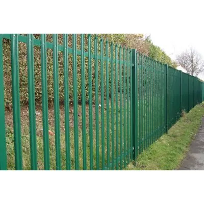 2.4m High Steel Palisade 2.4m High Steel Palisade