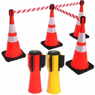 Cone Mounted Retractable Barrier Cone Mounted Retractable Barrier
