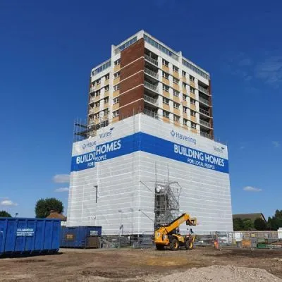 Construction Marketing Sheeting