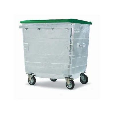 Metal Wheelie Bin - 1100 Litre Metal Wheelie Bin - 1100 Litre