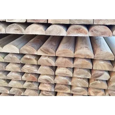 Machined Half Round Rails