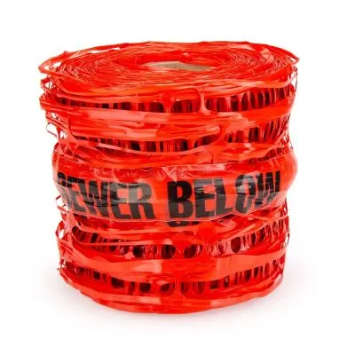 Sewer Detection Warning Mesh - Pack of 120 Rolls Sewer Detection Warning Mesh - Pack of 120 Rolls