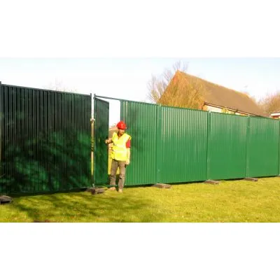 Hoarding Pedestrian Gate - Built-In Hoarding Pedestrian Gate - Built-In
