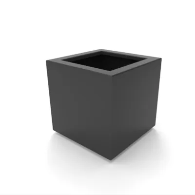 Powder Coated Cube Planter