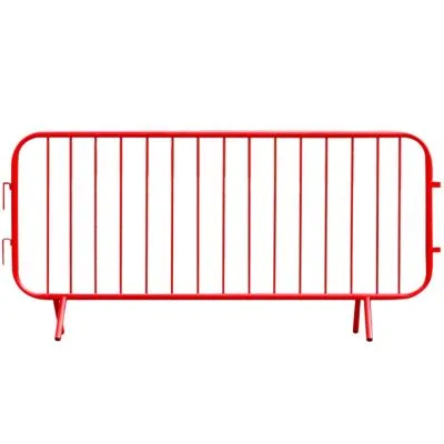 Powder Coated Crowd Control Barriers - Fixed Leg