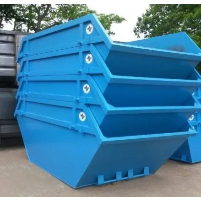 8 Yard Standard Skip - Open Chain Lift