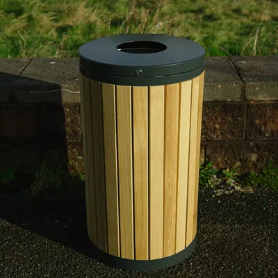 Hardwood Litter Bin Hardwood Litter Bin