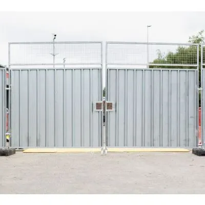 Steel Hoarding Vehicle Gate Steel Hoarding Vehicle Gate