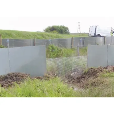 Water Vole Fencing