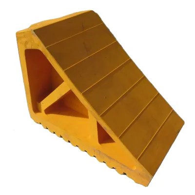 Yellow Wheel Chocks Yellow Wheel Chocks